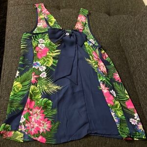 Floral dress top